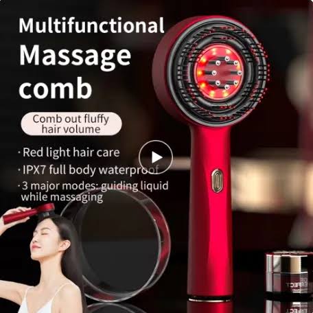 Scalp Massage Brush with Oil Applicator