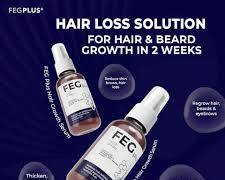 Pack of 2 FEG Hair Growth Spray Plus Derma Roller, Suitable For Both Men and Women